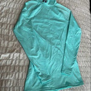 Teal - Under Armour Cold Gear Baselayer - Size M